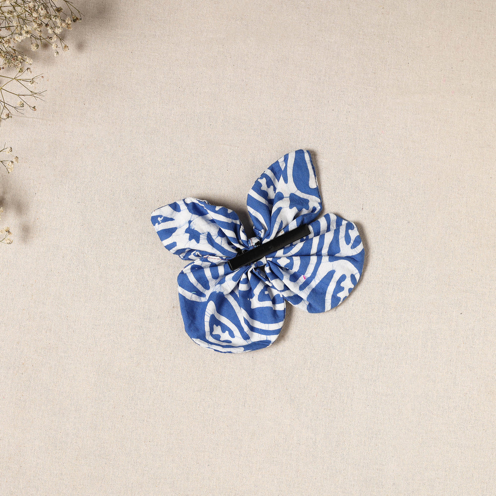 Handmade Fabric Butterfly Hair Clip 09