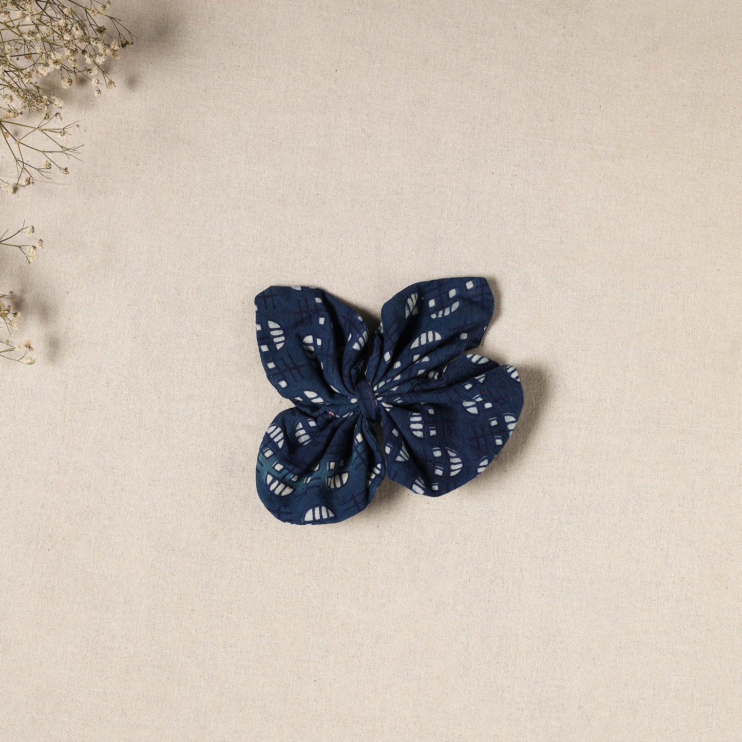 Handmade Fabric Butterfly Hair Clip 11