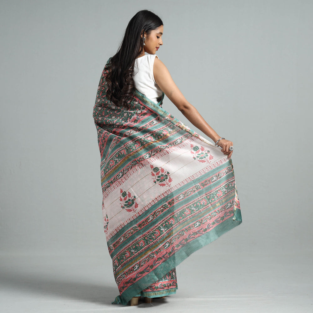 Sanganeri Print Saree