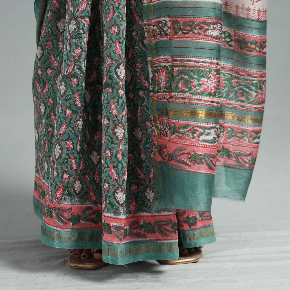 Sanganeri Print Saree