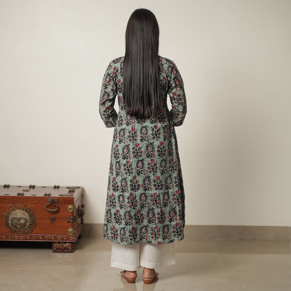 batik print kurta 