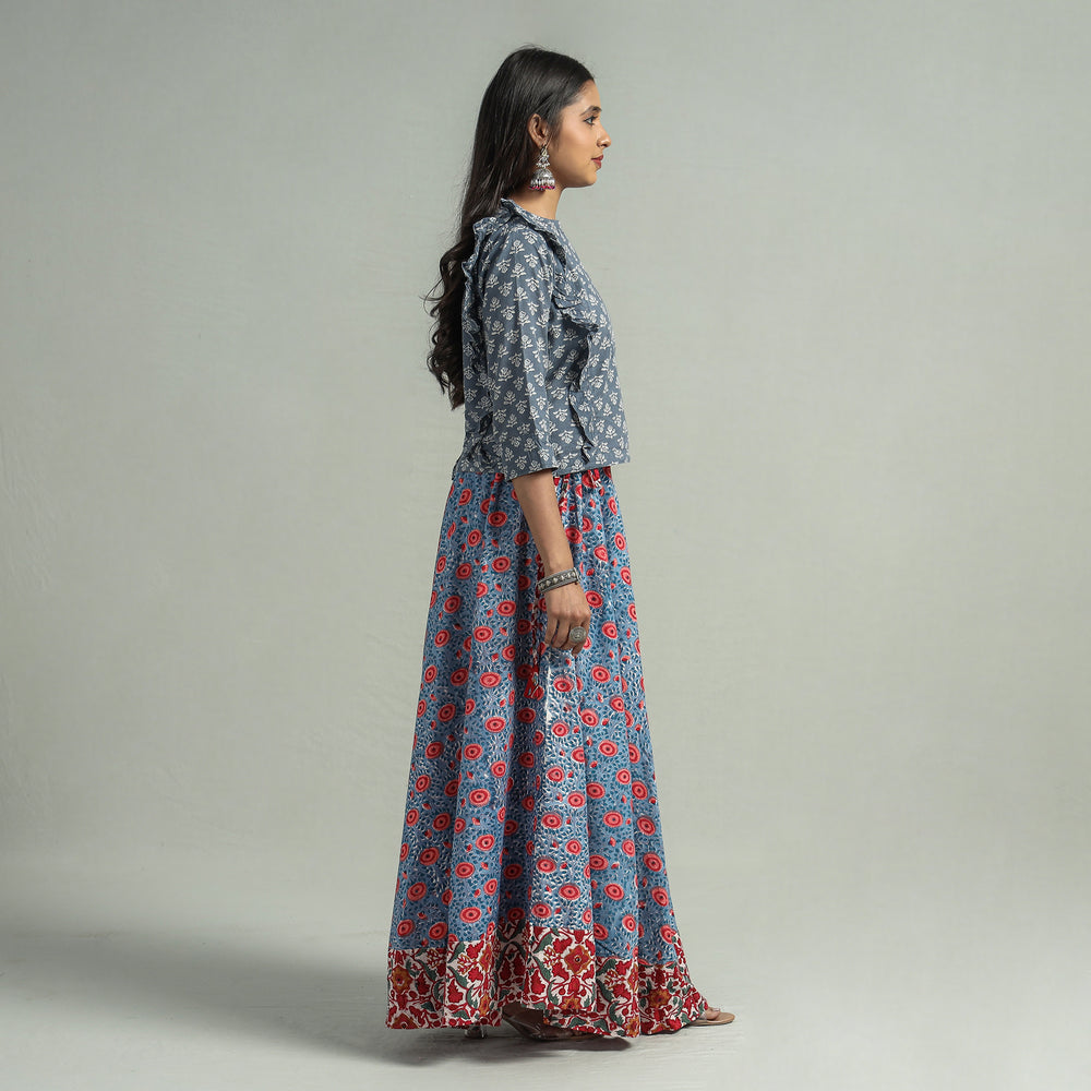 sanganeri cotton skirt 