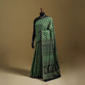 Bagh Hand Block Print Natural Dyed Cotton Saree 07