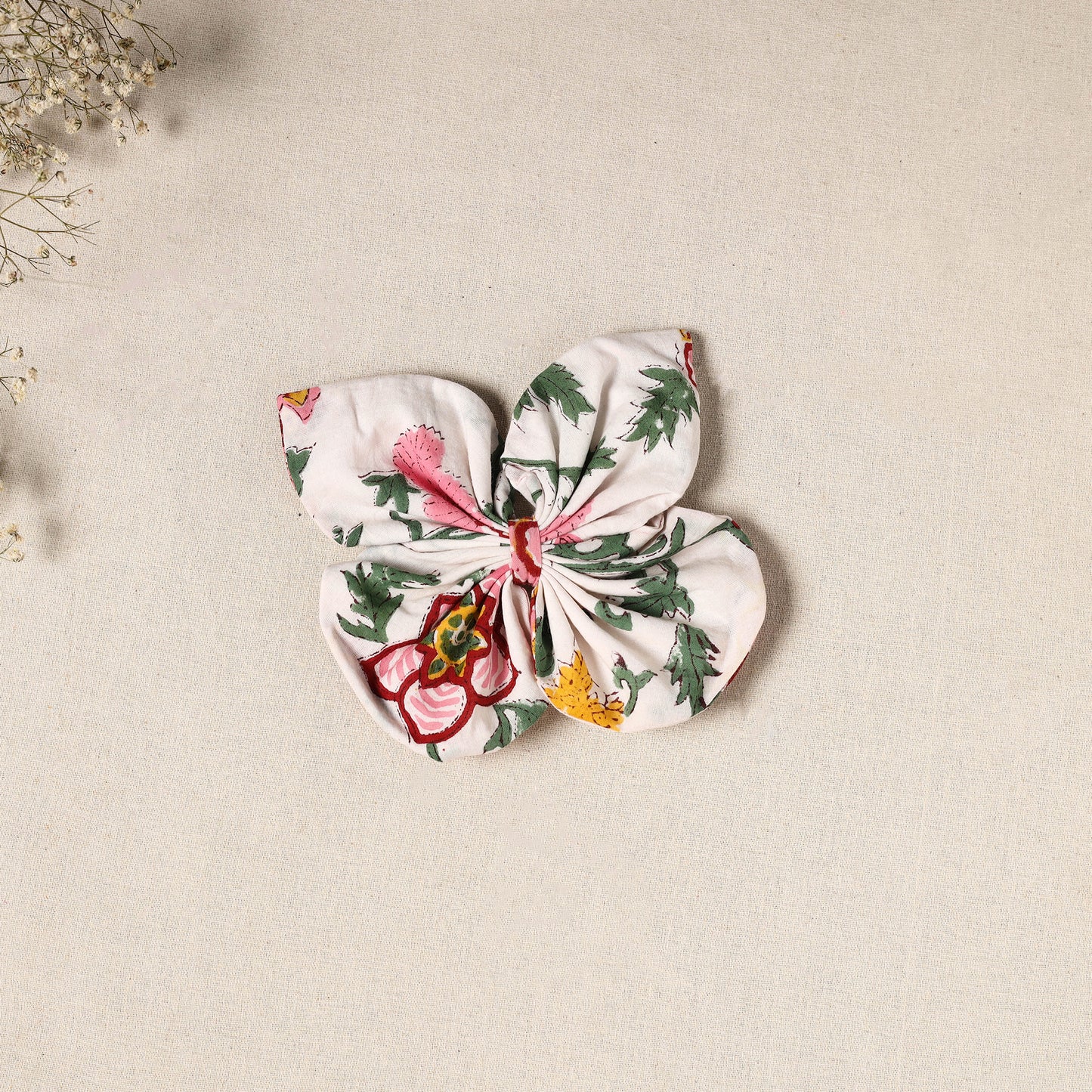 Handmade Fabric Butterfly Hair Clip 15