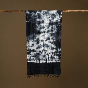 Kutch Handwoven Organic Kala Cotton Shibori Stole 29