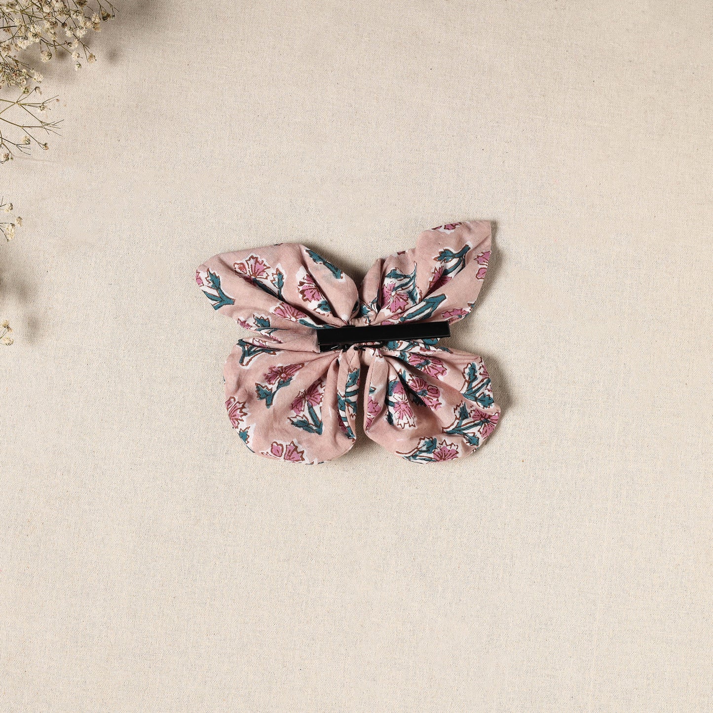 Handmade Fabric Butterfly Hair Clip 16