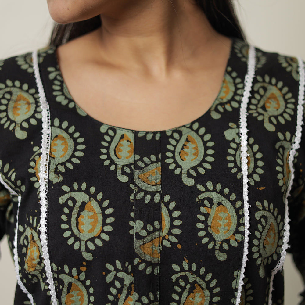 batik print kurta 