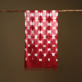 Kutch Handwoven Organic Kala Cotton Shibori Stole 23