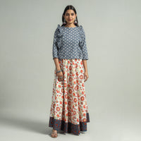 sanganeri cotton skirt 