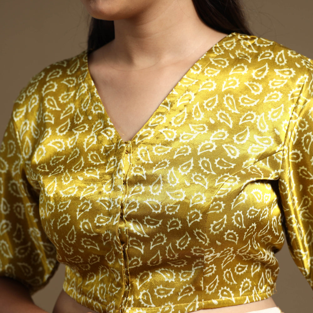 Silk Stitched Blouse