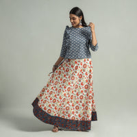 sanganeri cotton skirt 