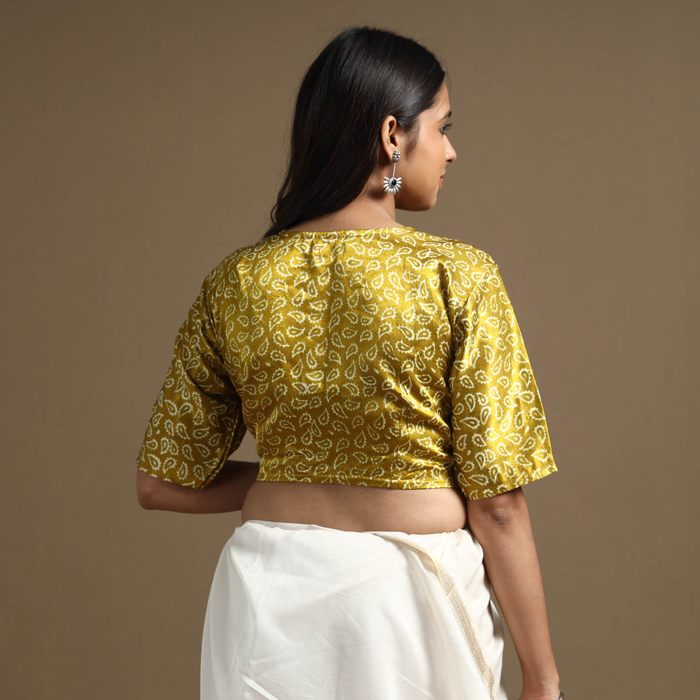 Silk Stitched Blouse