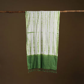 Kutch Handwoven Organic Kala Cotton Shibori Stole 18