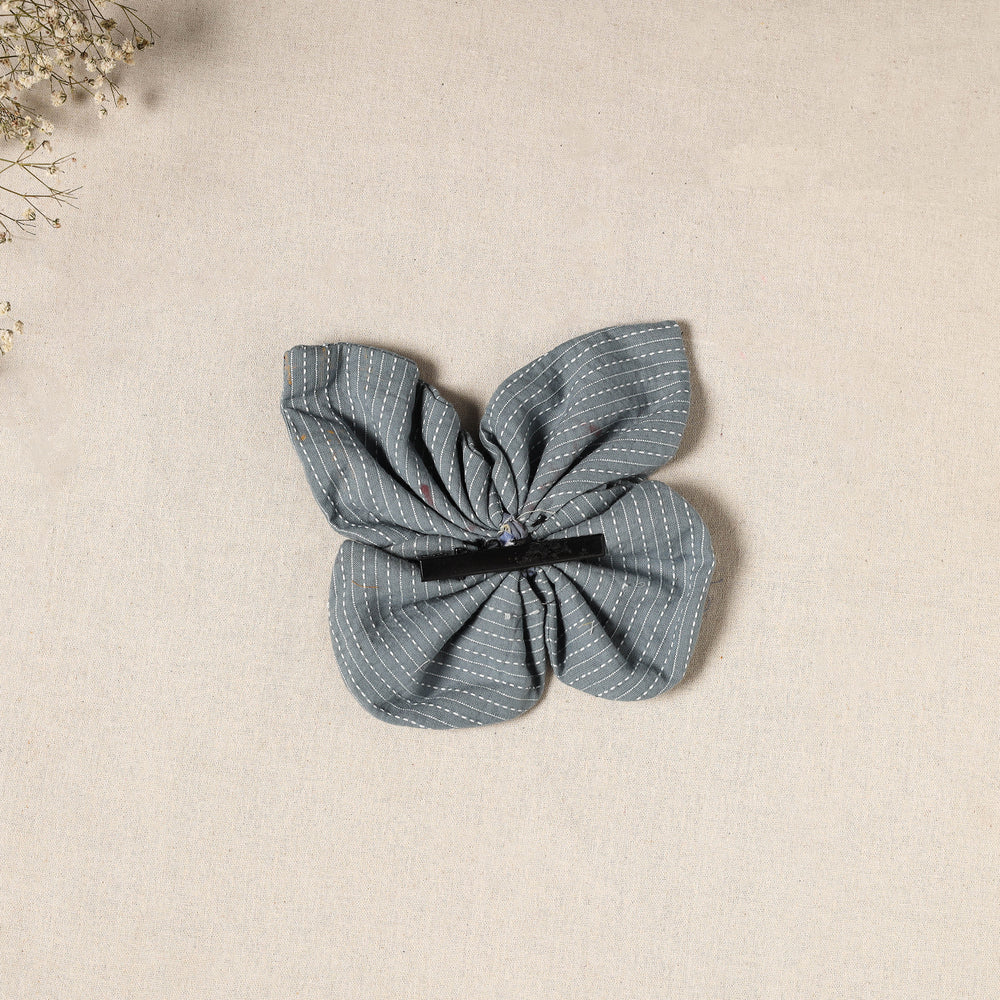 Handmade Fabric Butterfly Hair Clip 20