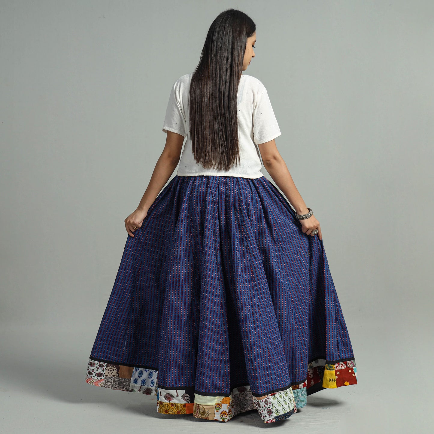 Jacquard Long Skirt