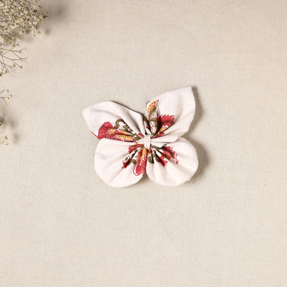 Handmade Fabric Butterfly Hair Clip 23