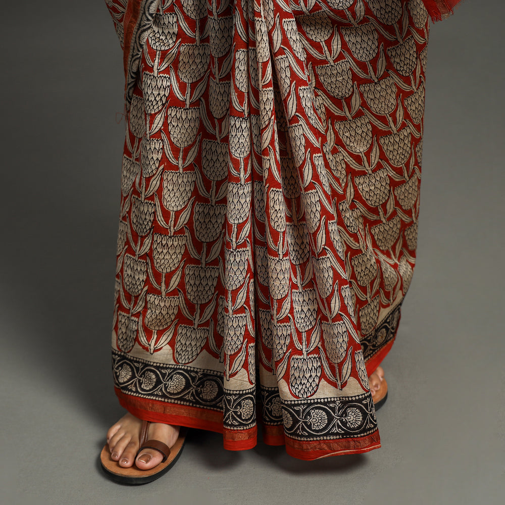 Bagru Saree