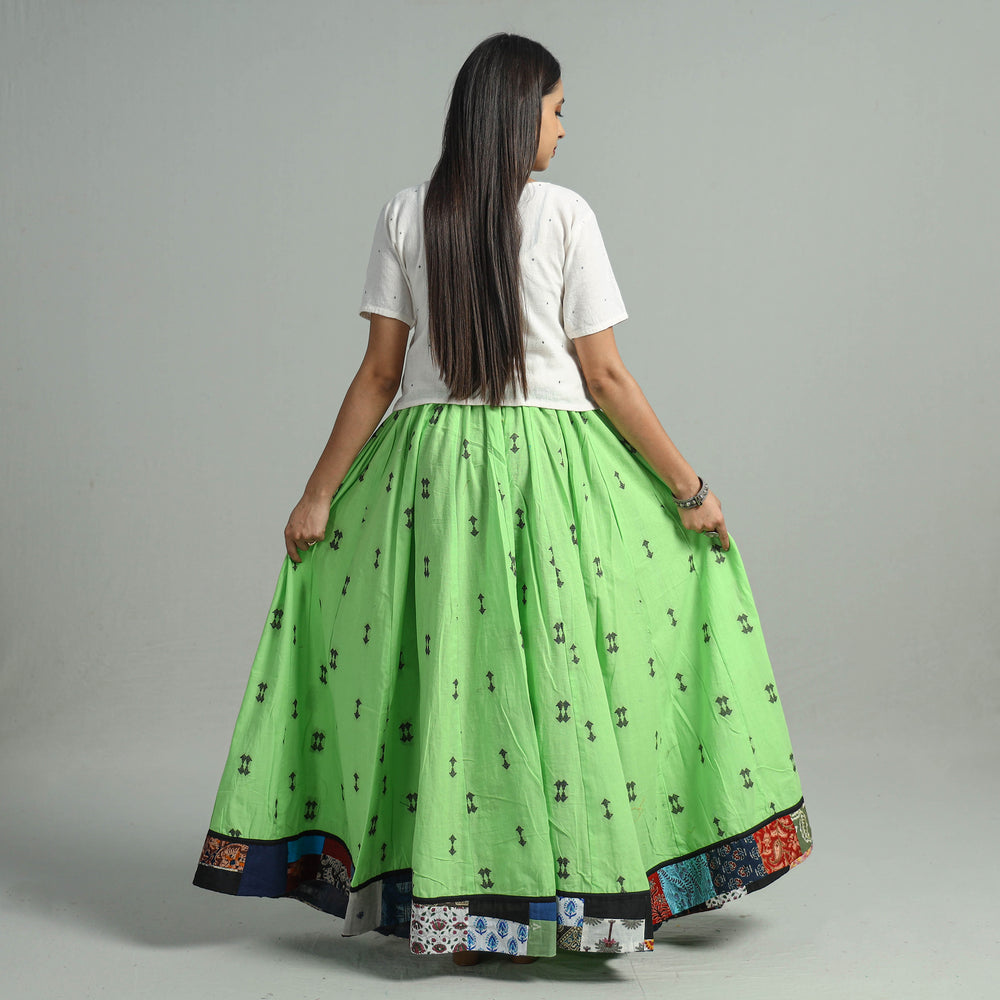 Jacquard Long Skirt