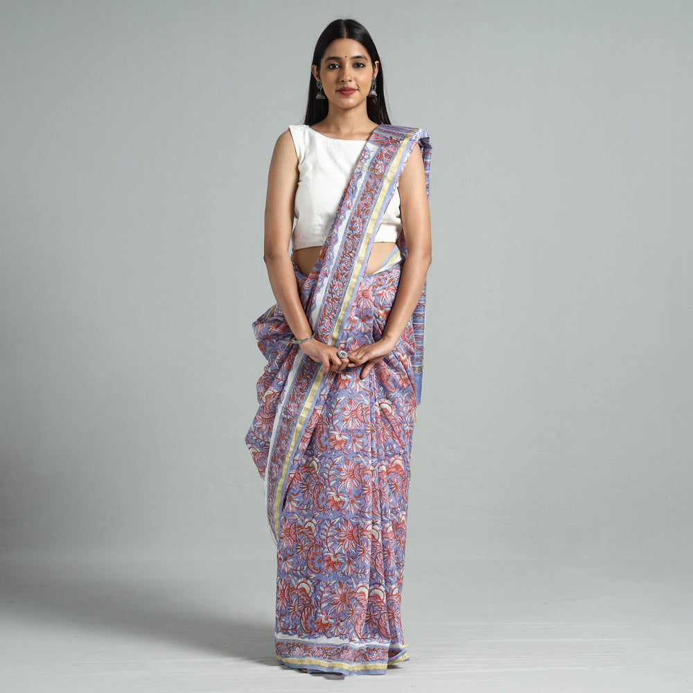 Sanganeri Print Saree