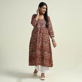 Batik Kurta with Palazzo Set
