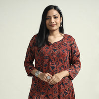 Ajrakh Modal Silk Kurta with Palazzo Set
