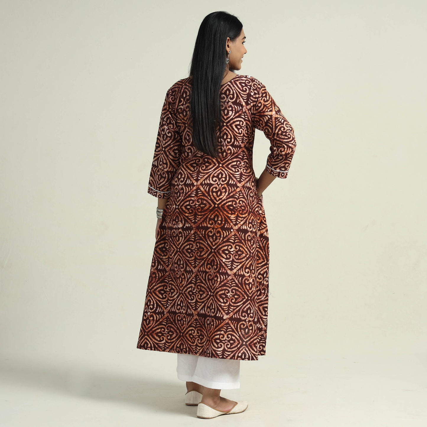 Batik Kurta with Palazzo Set
