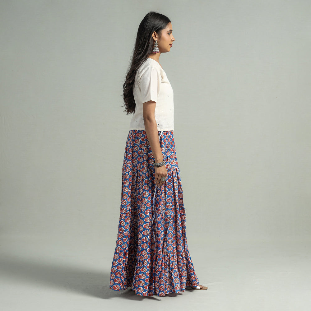 sanganeri long skirt 