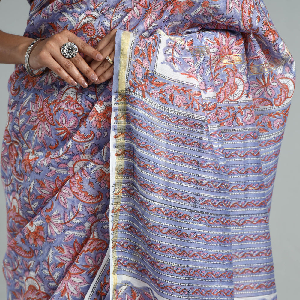 Sanganeri Print Saree