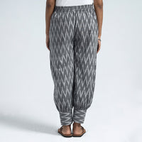 Pochampally Ikat Weave Cotton Elasticated Harem Pant