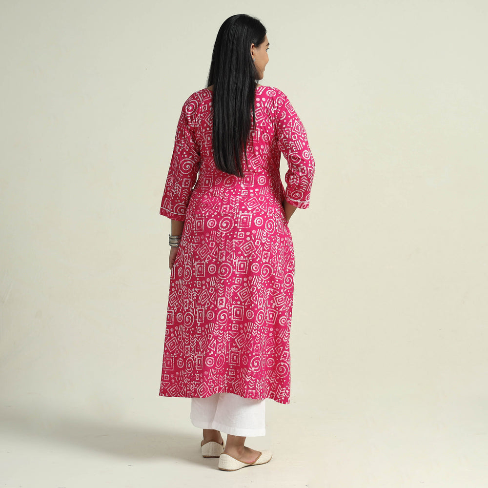 Batik Kurta with Palazzo Set