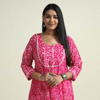 Batik Kurta with Palazzo Set