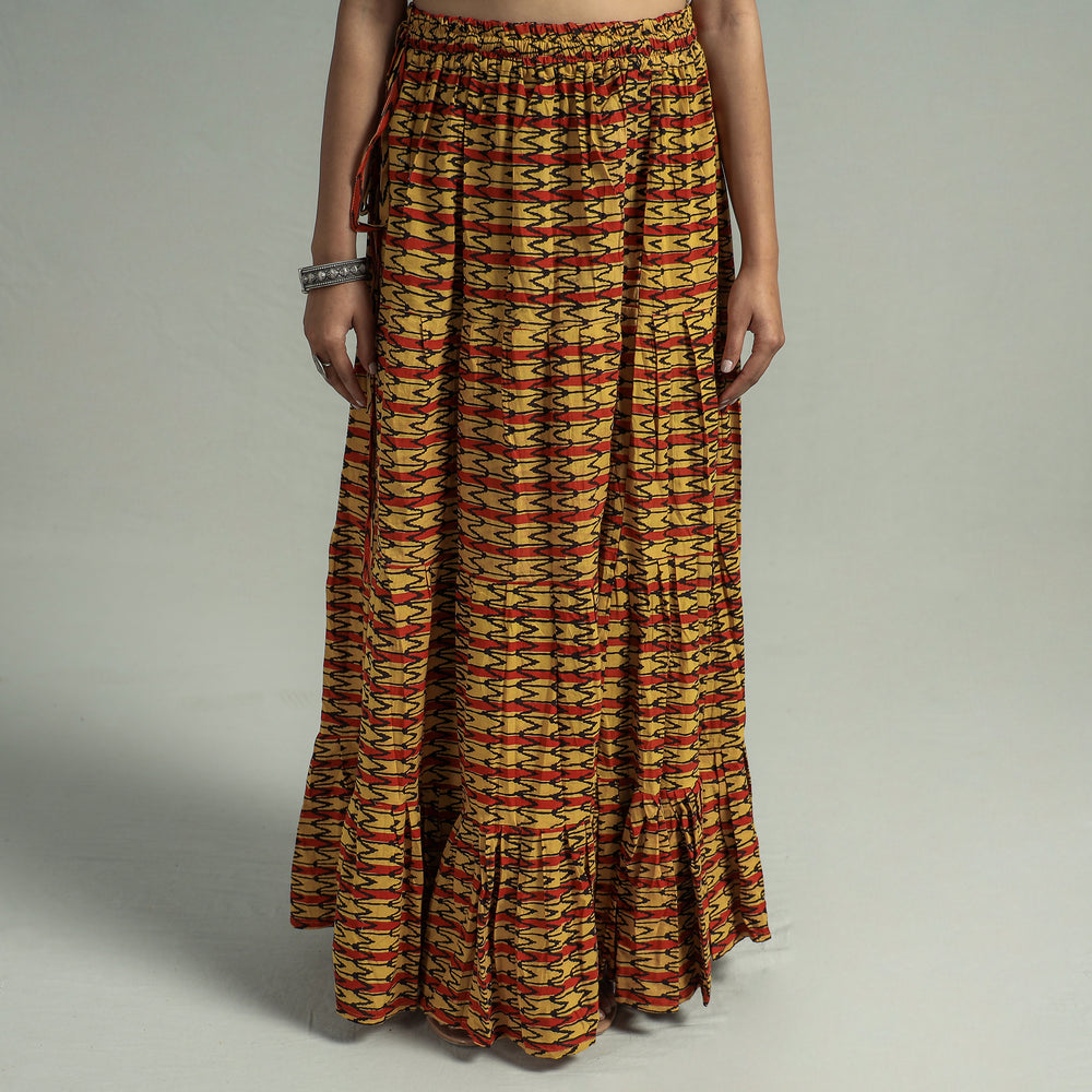 sanganeri long skirt 