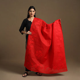 Buy Patti Kaam Cotton Applique Work Dupatta 