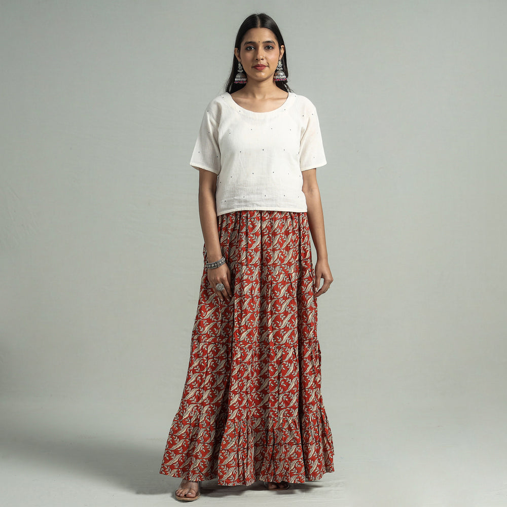 sanganeri long skirt 