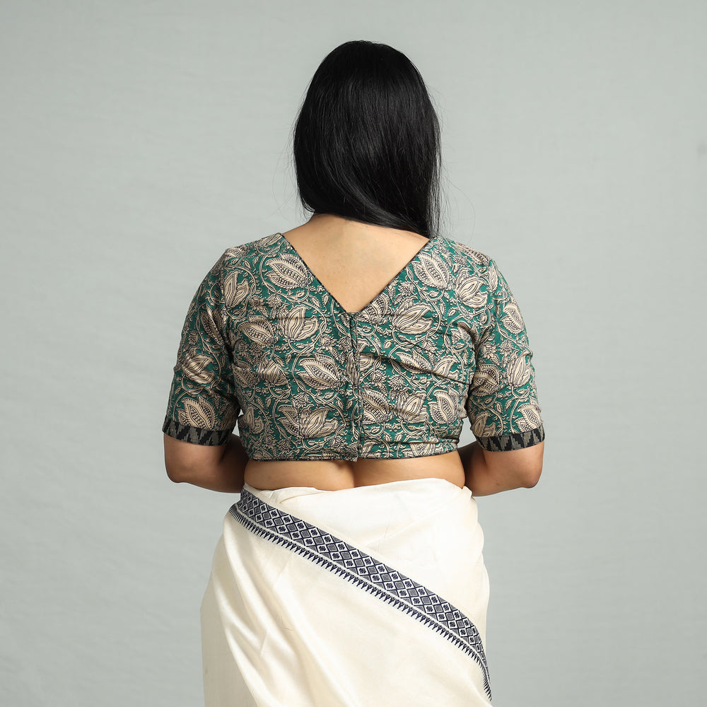 Kalamkari Stitched Blouse
