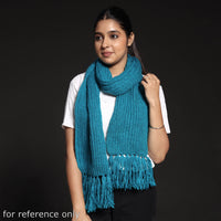 Multicolor - Kumaun Hand Knitted Woolen Muffler (66 in)