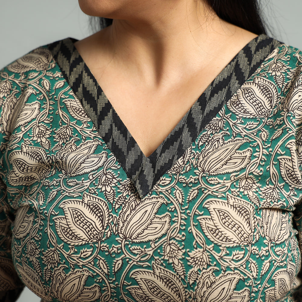 Kalamkari Stitched Blouse
