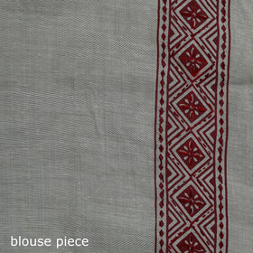 Bengal Kantha Hand Embroidery Silk Cotton Chapa Work Saree 21