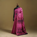 Bagh Hand Block Print Natural Dyed Cotton Saree 20