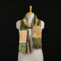 Bengal Kantha Handwork Patchwork Reversible Silk Stole 18
