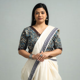 Buy Kalamkari Printed Cotton Stitched Blouse 