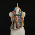 Bengal Kantha Handwork Patchwork Reversible Silk Stole 24