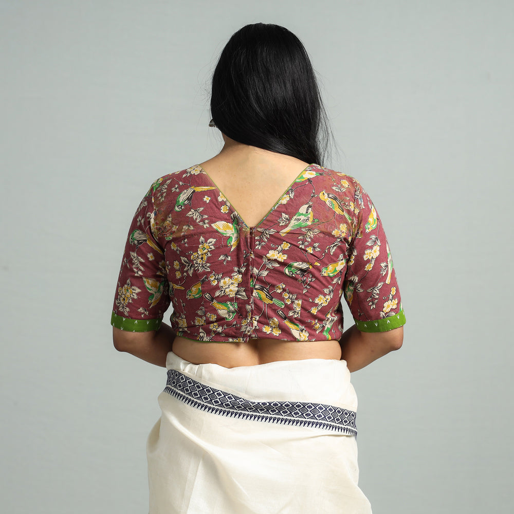 Kalamkari Stitched Blouse
