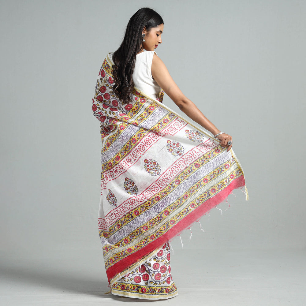 Sanganeri Print Saree