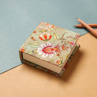 Handcrafted Classic Jumbo Floral Printed Notepad (Small) 33