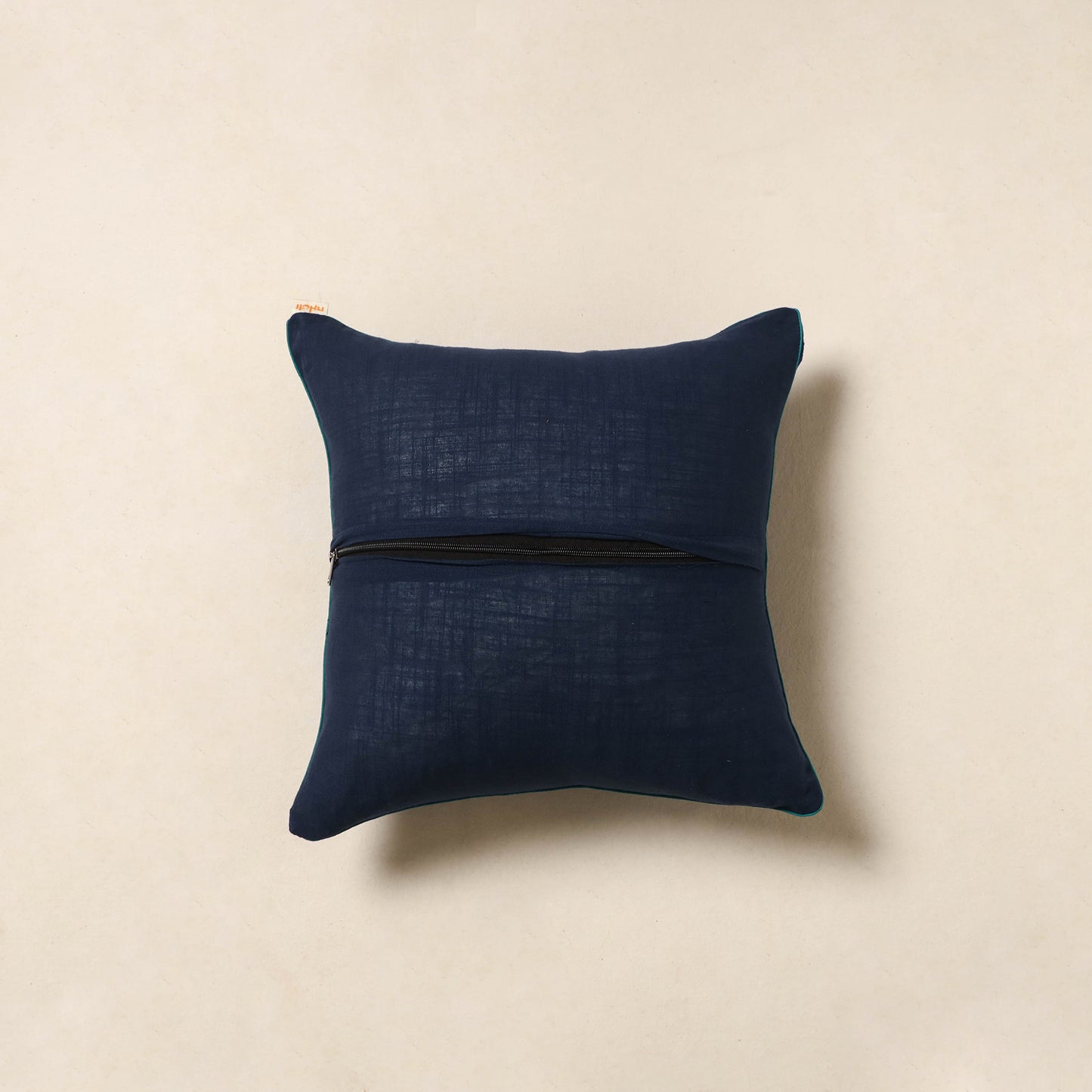 Blue - tie & dye cotton bandhani cushion cover 42