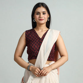 Buy Jacquard Weave Cotton Stitched Blouse 