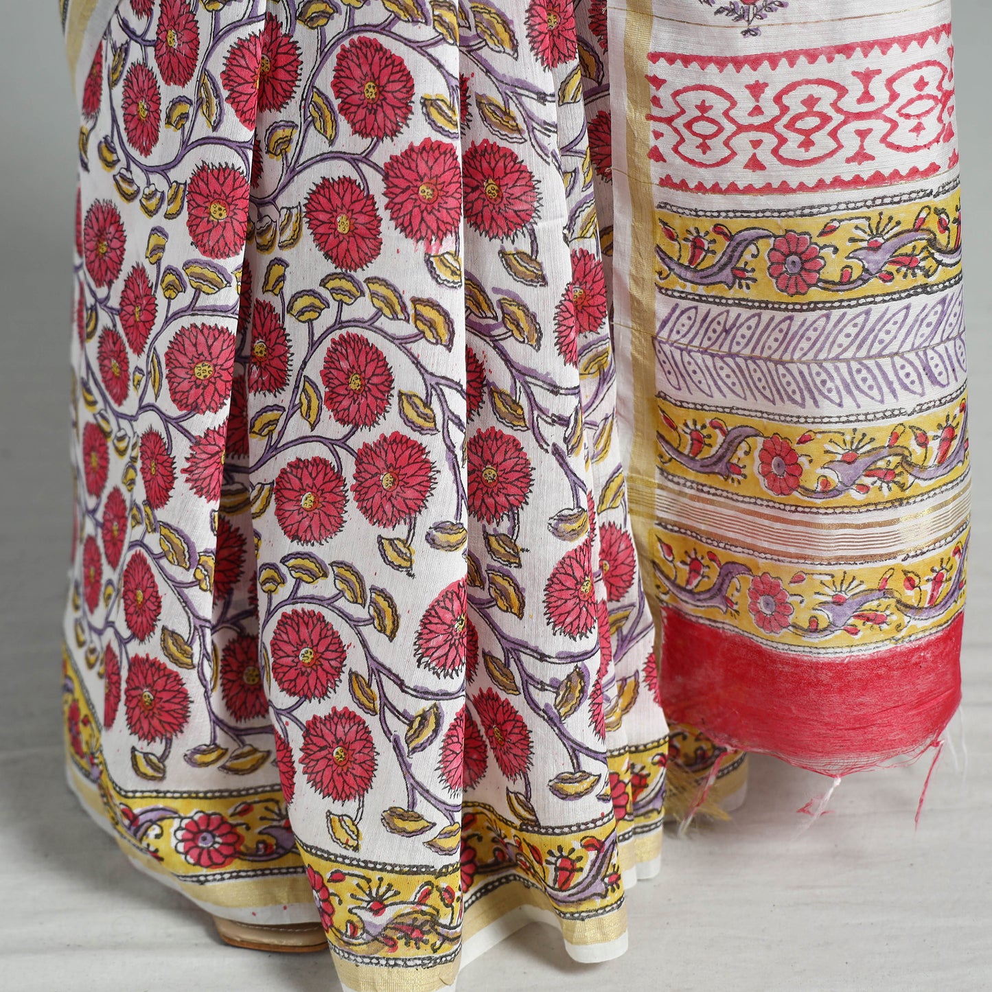 Sanganeri Print Saree