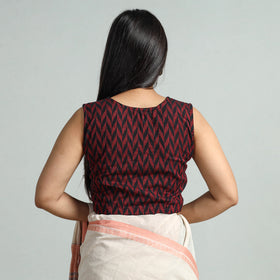 Buy Jacquard Weave Cotton Stitched Blouse 