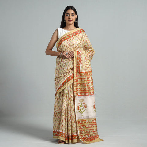 Sanganeri Print Saree